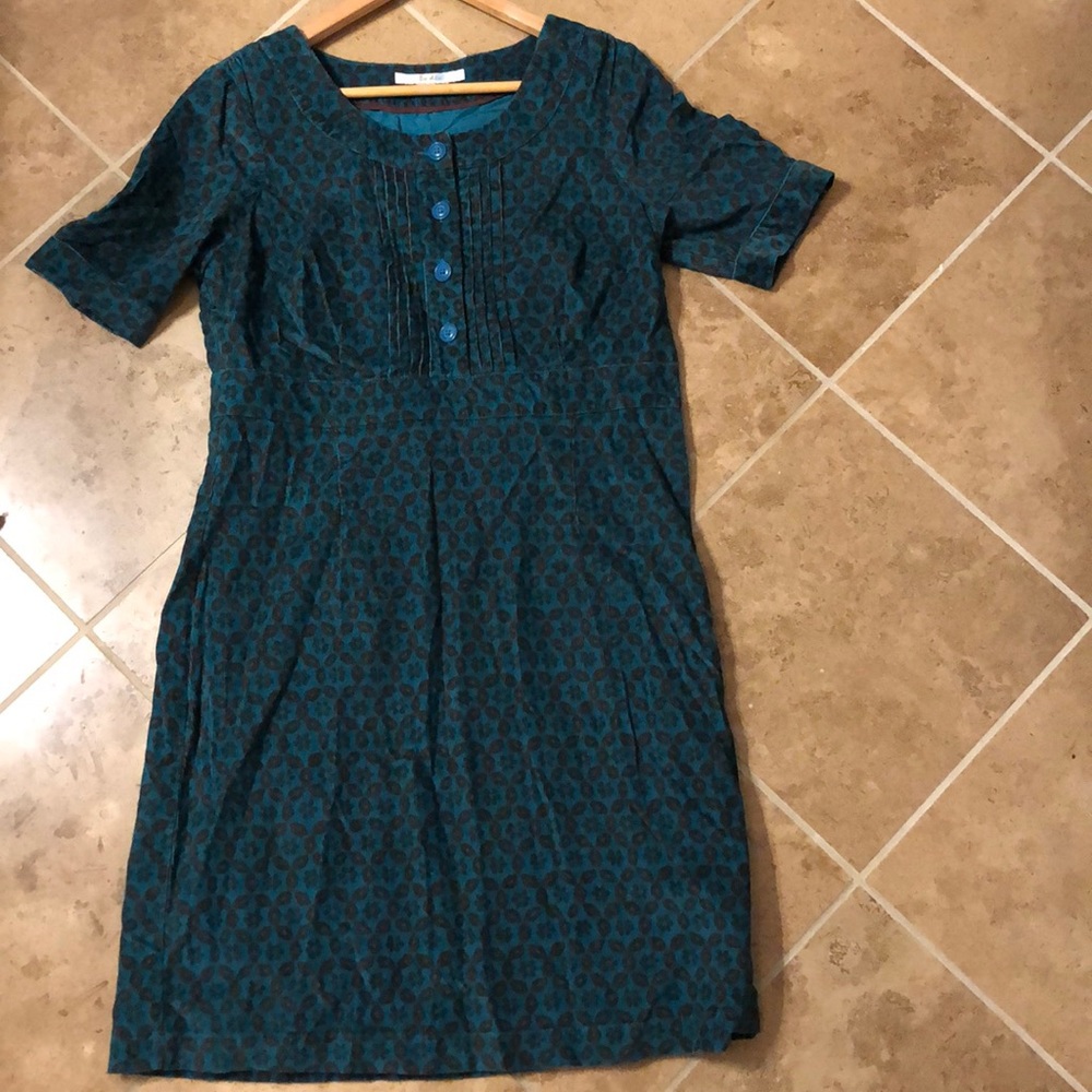 Biden short sleeve dress